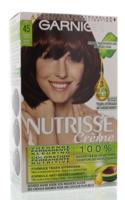 Garnier Nutrisse Crème Permanente Haarverf 4.5 Mahonie Bruin - thumbnail