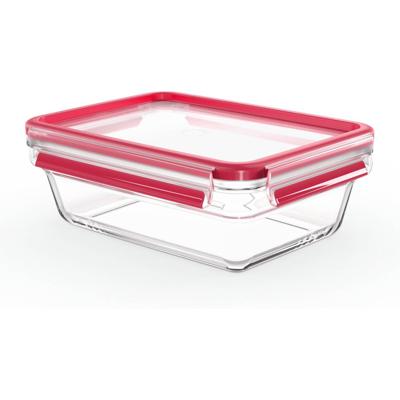 Emsa Clip & Close Glazen vershoudbakje 1,3 L doos