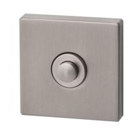 Hardbrass Beldrukker PBA vierkant - RVS - thumbnail