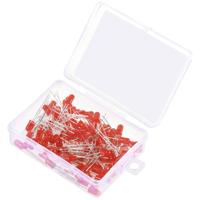 TRU COMPONENTS Bedrade LED Rood Rond 5 mm 420 mcd 30 ° 20 mA 1.8 V, 2.4 V - thumbnail