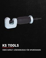 KS Tools 150.1608 Vibro-impact gereedschap voor het losmaken van spoorstangen - thumbnail