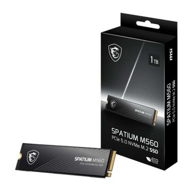 MSI SPATIUM M560 PCIe 5.0 NVMe M.2 1TB MSI SPATIUM M560 PCIe 5.0 NVMe M.2 1TB