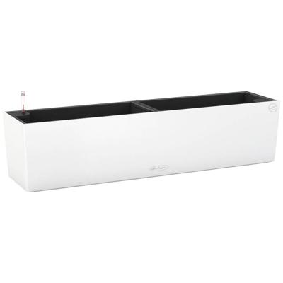 Jardiniere - Balconera kleur 80 - Complete set - Wit - 12 L - LECHUZA