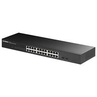 EDIMAX GS-1026 V3 Netwerkschakelaar 24 + 2 poorten 10/100/1000MBit/s - thumbnail