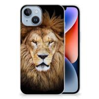 Apple iPhone 14 | TPU Hoesje | Leeuw - thumbnail