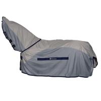 Bucas Buzz-off Rain full neck zilver maat:155 / 6'7 - thumbnail