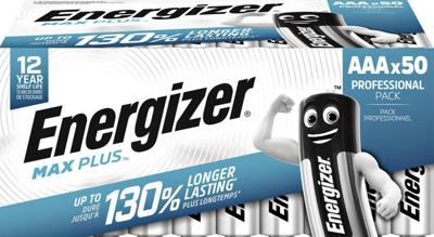 Batterij energizer max plus 50x aaa alkaline