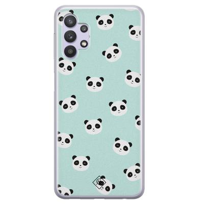 Samsung Galaxy A32 5G siliconen hoesje - Panda print