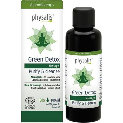 Physalis Massage Green Detox Olie 100ml