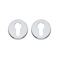 Intersteel Set van 2 cilinderrozettenTira rond chroom - 0016.318687 - thumbnail