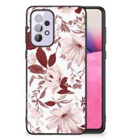Kleurrijke Telefoonhoesje Samsung Galaxy A33 5G Watercolor Flowers - thumbnail