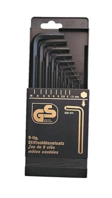 Brüder Mannesmann Stiftsleutelset 9 dlg (Hobby) - 18120
