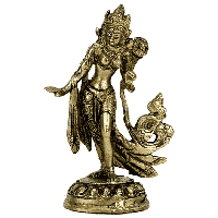 Groene Tara Dansend (13 cm) - thumbnail