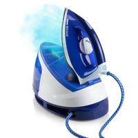 DOMO DO1069S Stoomstrijkijzer Blauw-wit 2200 W - thumbnail