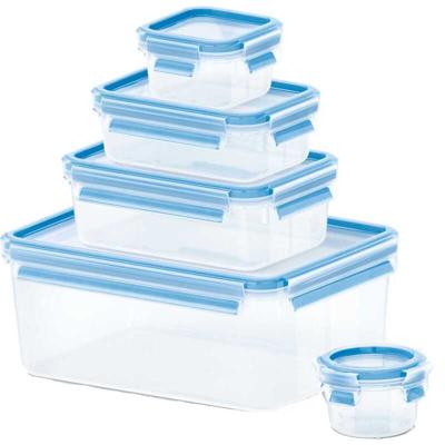 Emsa Clip & Close vershoudbakjes, 5-delige set, 0,15 / 0,25 / 0,55 L doos Emsa Clip & Close vershoudbakjes, 5-delige set, 0,15 / 0,25 / 0,55 L doos