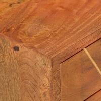 Nachtkastje 43x30x58 cm massief mangohout - thumbnail