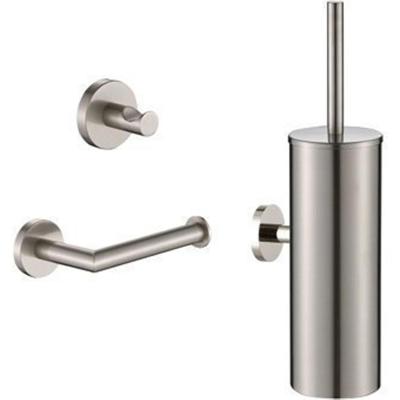 Plieger Vigo toiletset hang/staand - geborsteld chroom PL-S02SN