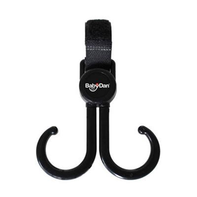 BabyDan kinderwagenhaak universeel 18 x 12 cm ABS