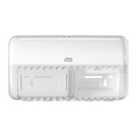 Toiletpapierdispenser tork t4 duo wit - thumbnail