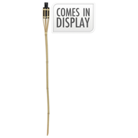 Tuinfakkel bamboe 120cm naturel - thumbnail