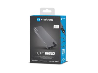 NATEC SSD BEHUIZING RHINO M.2 NVME ALUMINIUM