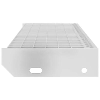 VidaXL Traptrede rooster 80x24x7 cm gegalvaniseerd staal - thumbnail