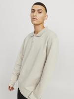 Jack & Jones Jjebradley Sweat Polo Noos Sweater Moonbeam - thumbnail
