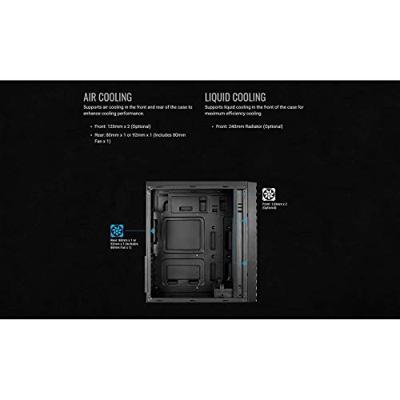 Aerocool Streak midi tower behuizing - thumbnail