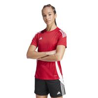 adidas Tiro 24 Trainingsshirt Dames Rood Wit - thumbnail