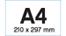 Apli witte etiketten ft 210 x 297 mm (b x h) (A4), 100 stuks, 1 per blad (1281) - thumbnail