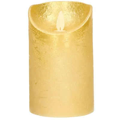 LED Kaars Wax Goud 12,5cm LED Kaars Wax Goud 12,5cm