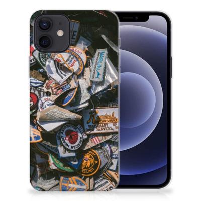 iPhone 12 | 12 Pro (6.1") | Siliconen hoesje | met foto Badges iPhone 12 | 12 Pro (6.1") | Siliconen hoesje | met foto Badges