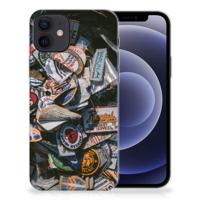 iPhone 12 | 12 Pro (6.1") | Siliconen hoesje | met foto Badges - thumbnail
