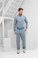 Lacoste Paris Jacquard Trainingspak Heren Lichtblauw - Maat L - Kleur: Lichtblauw | Soccerfanshop - thumbnail