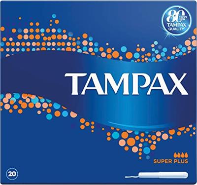Tampons tampax super plus 20st | 12 stuks Tampons tampax super plus 20st | 12 stuks