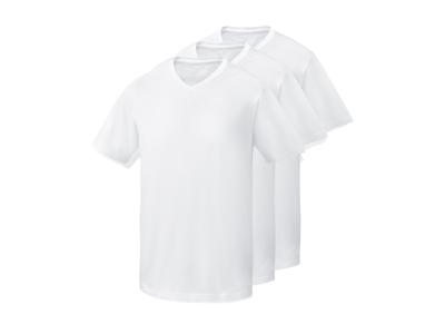 PARKSIDE Set van 3 heren T-shirts (V-hals, XXL)