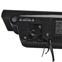 Enzo Denver Wekkerradio met weerstation LED zwart 8140240 - thumbnail