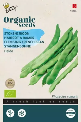 Zaden Organic Stoksnijboon Helda (BIO) Buzzy - Buzzy
