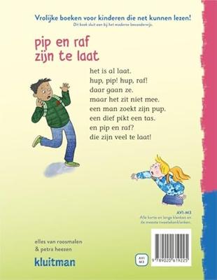 Uitgeverij Kluitman Lees lees lees - pip en raf zijn te laat (avi-m3)