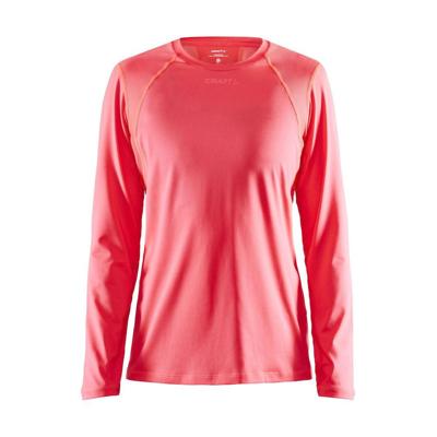 Craft ADV Essence dames sportshirt met lange mouwen (Kleur: roze, Maat: XS)