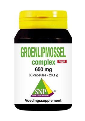 SNP Groenlipmossel complex puur 30 Vegetarische capsules