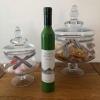 Opvouwbare paraplu - Witte wijnfles - Zakformaat - thumbnail