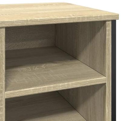 Schoenenkast 90x38x61,5 cm bewerkt hout sonoma eikenkleurig