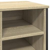 Schoenenkast 90x38x61,5 cm bewerkt hout sonoma eikenkleurig - thumbnail