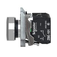 Schneider Electric XB4BW31M5 XB4BW31M5 Verlichte druktoets 600 V 6 A Moment (l x b x h) 57 x 30 x 47 mm IP66, IP67, IP69, IP69K 1 stuk(s) - thumbnail