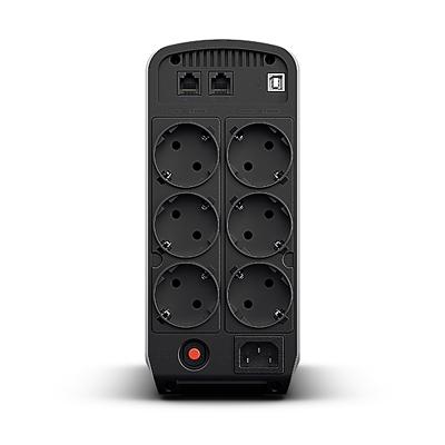 CyberPower CP900EPFCLCD UPS Stand-by (Offline) 0,9 kVA 540 W 6 AC-uitgang(en)