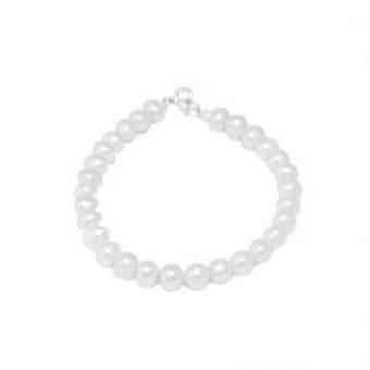 Zilveren Armband en Zoetwaterparels "Sueño de Perlas" (Sterling Zilver 925)