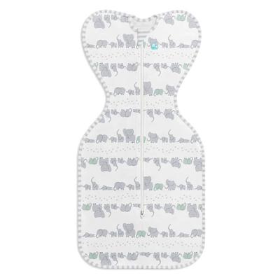 Love to Dream Babydoek Swaddle Up Lite fase 1 S olifant wit