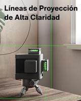 HOTO QWFGJ002 Kruislijnlaser Groene laser Reikwijdte (max.): 30 m - thumbnail