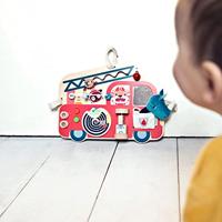 Brandweerwagen - Activiteitenpaneel - LILLIPUTIEN meerkleurig - thumbnail